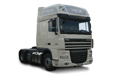 Car Hire Crawley - 44 Tonne Sleeper Truck - Truck hire Crawley